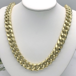 GOG Collection  Necklace EST-10K CUBAN thumbnail 1