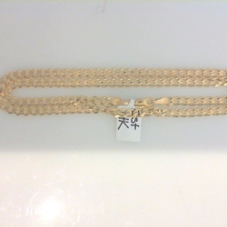 GOG Collection  Necklace EST-14KTYGCURBLINKCHAIN6.8DWT thumbnail 1