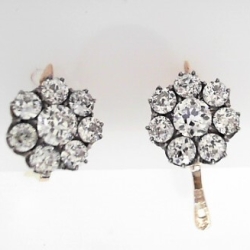 GOG Collection  Earrings EST-14K3.60CT thumbnail 1
