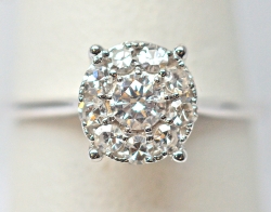 GOG Collection  Engagement Ring EST-RDIACLUSTER.47