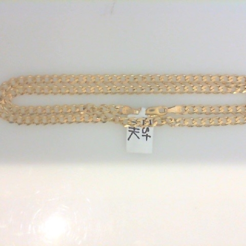 GOG Collection  Necklace EST-14KTYGCURBLINKCHAIN6.8DWT