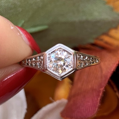 GOG Collection  Ring EST-ANTIQUE1.5DWT.45CT