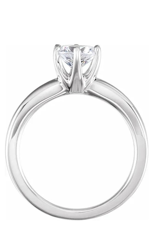 Solstice Solitaire 14K Gold Diamond Ring