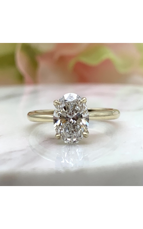 GOG Collection  Engagement Ring GOG-1.37CTLABGROWNOVAL