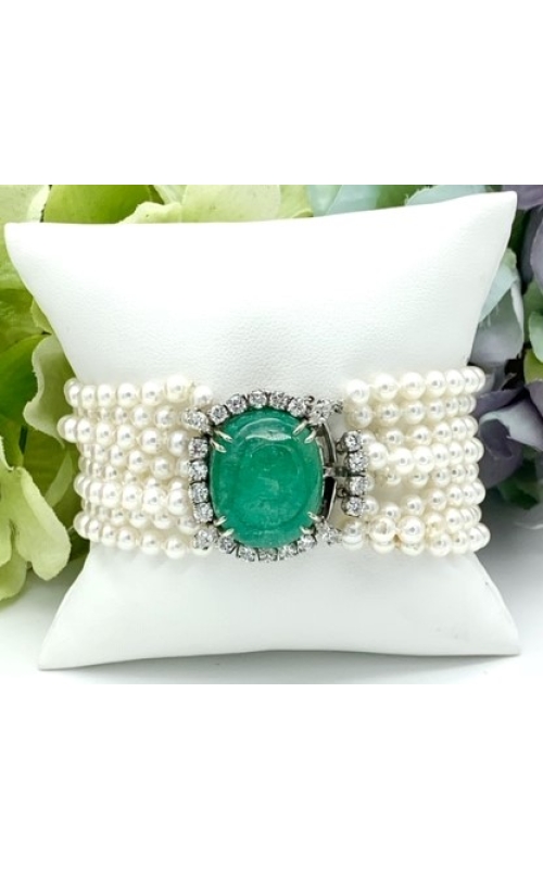 GOG Collection  Bracelet EST-PEARL EMERALD  BRAC