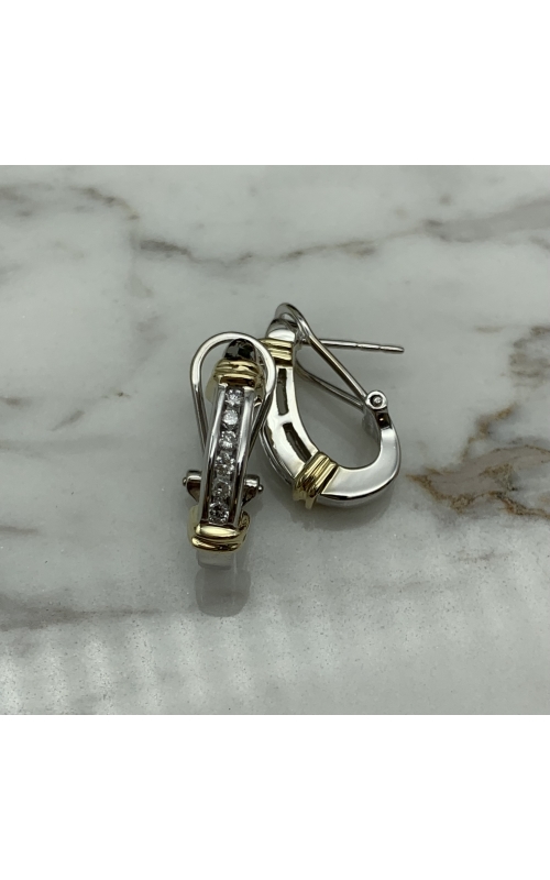 GOG Collection  Earrings EST-14KTWOTONE3.8