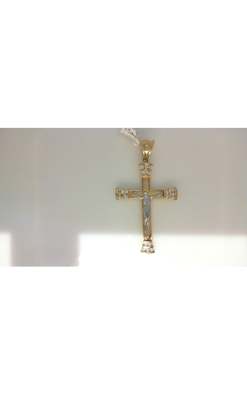GOG Collection  Necklace EST-14KYGLARGECRUCIFIX9.3DWT