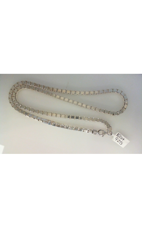 GOG Collection  Necklace EST-925 22IN BOX CHAIN