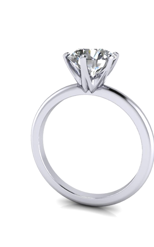 Custom Good Old Gold Classic 6 Prong Solitaire Ring