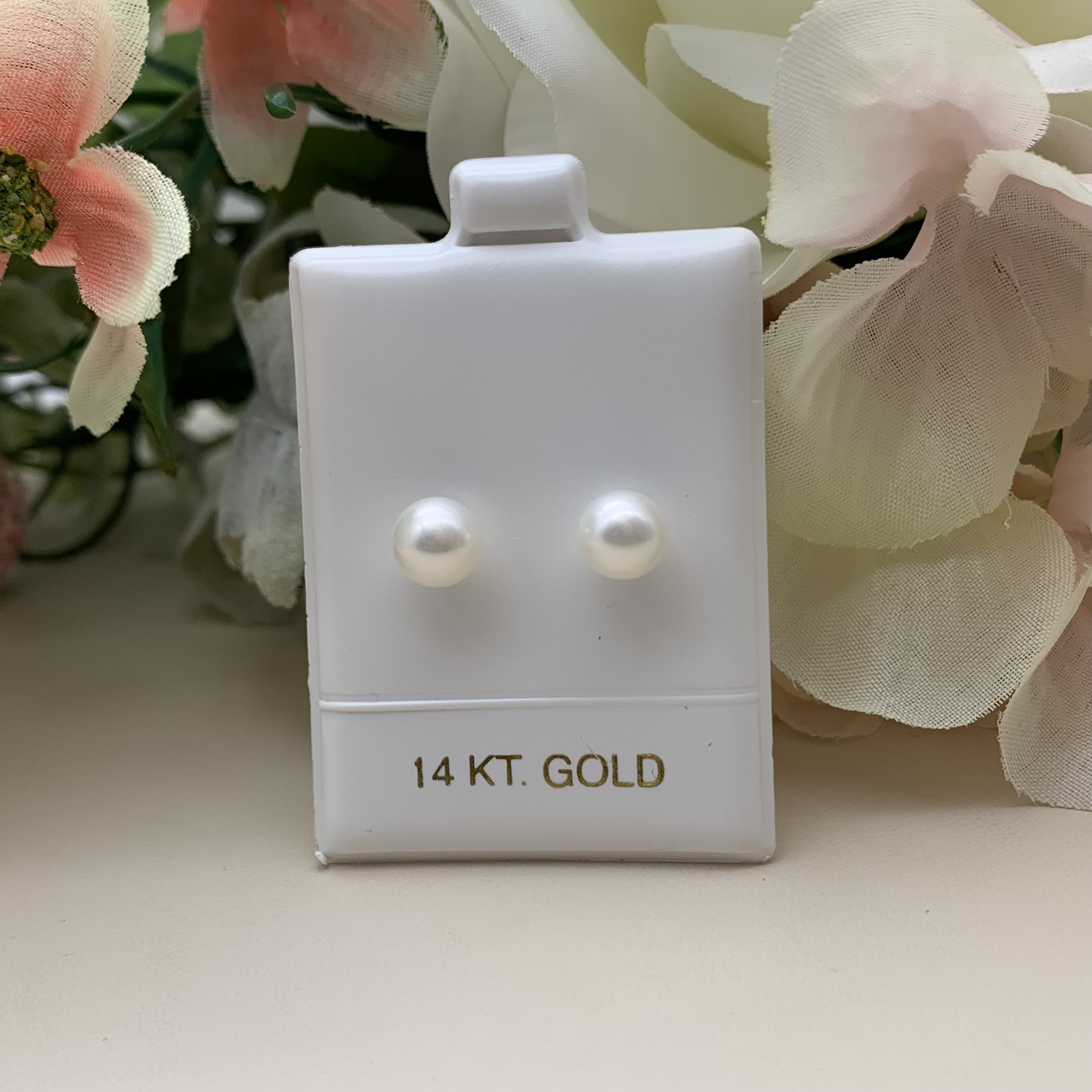 GOG Collection Earrings M&J-14KWPEARLSTUD GOG Collection Earrings M&J-14KWPEARLSTUD