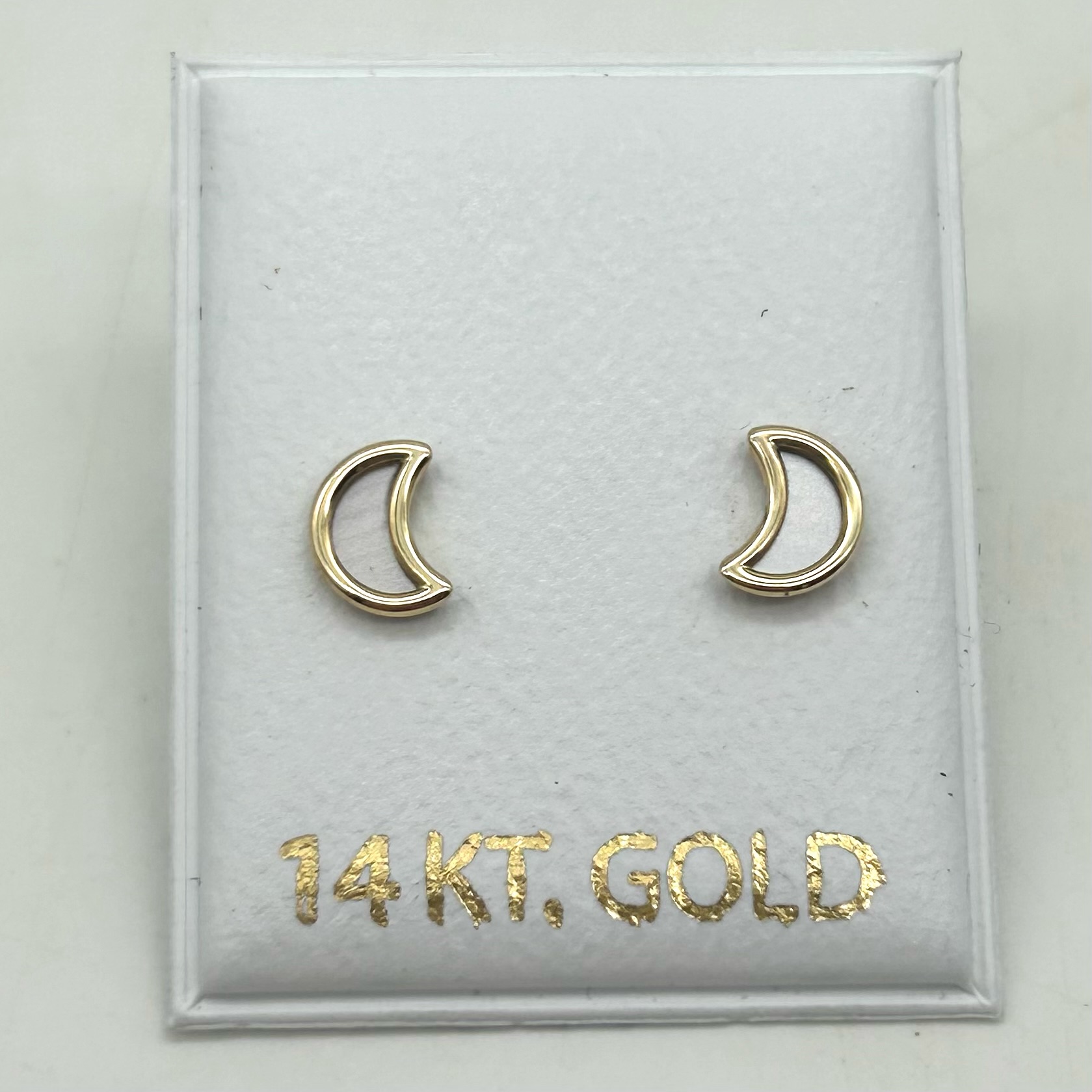 GOG Collection  Earrings M&J-MOONSTUD