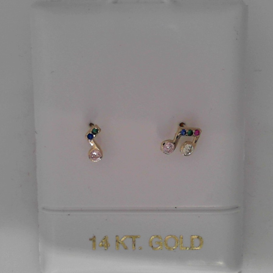 GOG Collection  Earrings M&J-MUSICNOTES