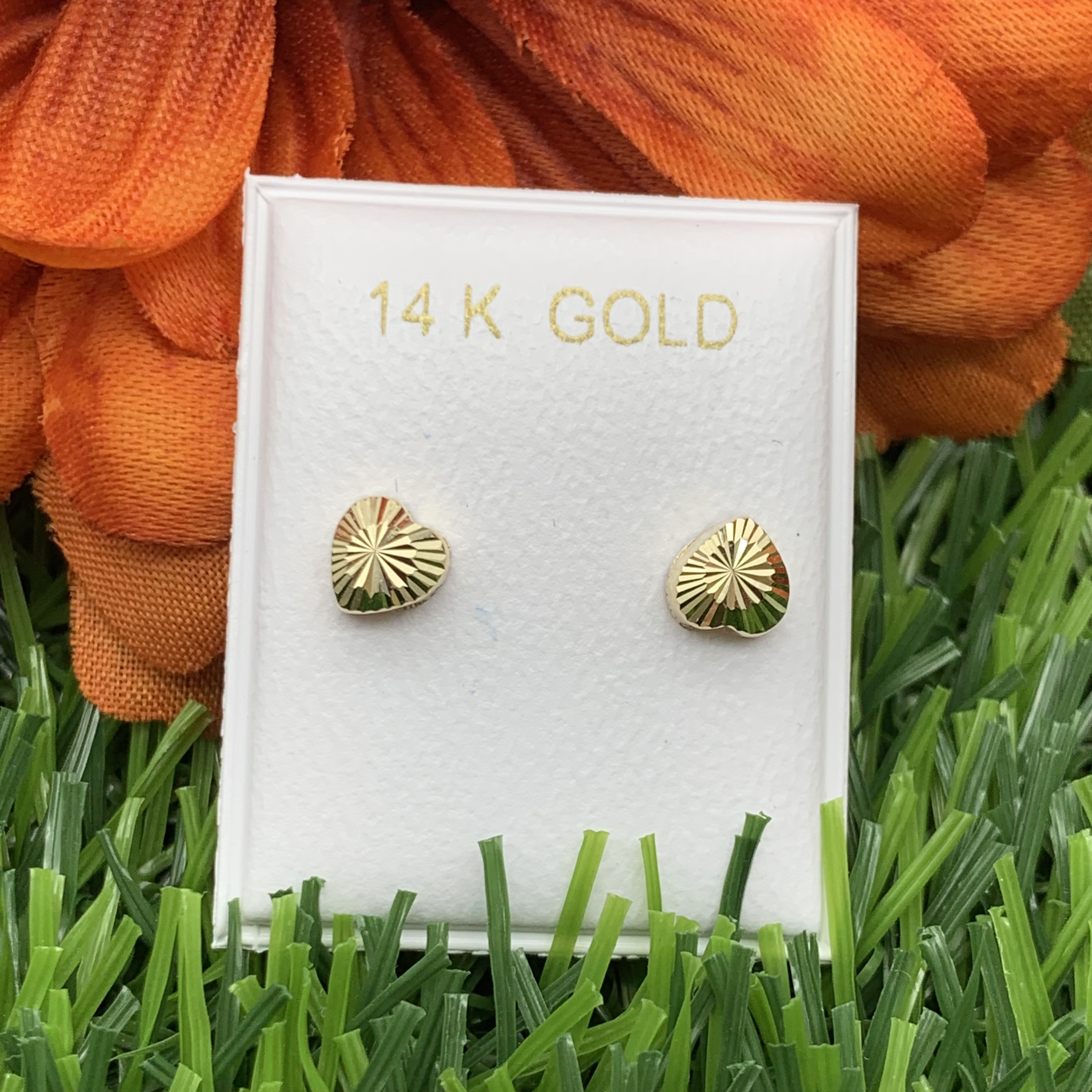 GOG Collection  Earrings M&J-14KHRTDC