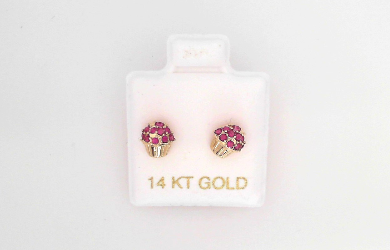 GOG Collection Earrings M&J-LILCUPCAKESPINK GOG Collection Earrings M&J-LILCUPCAKESPINK