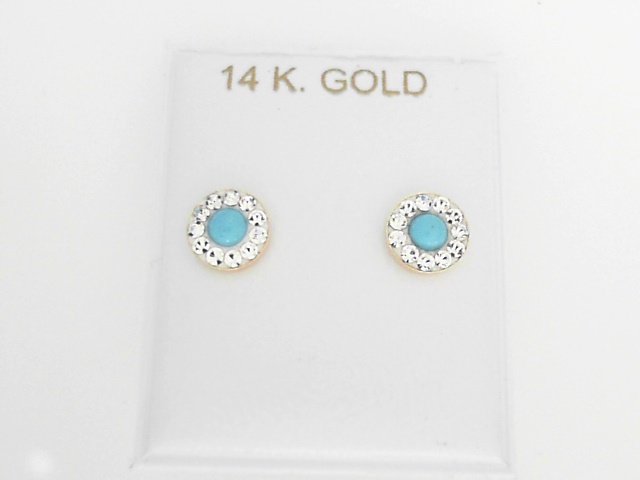 GOG Collection Earrings M&J-14KYGTURQ GOG Collection Earrings M&J-14KYGTURQ