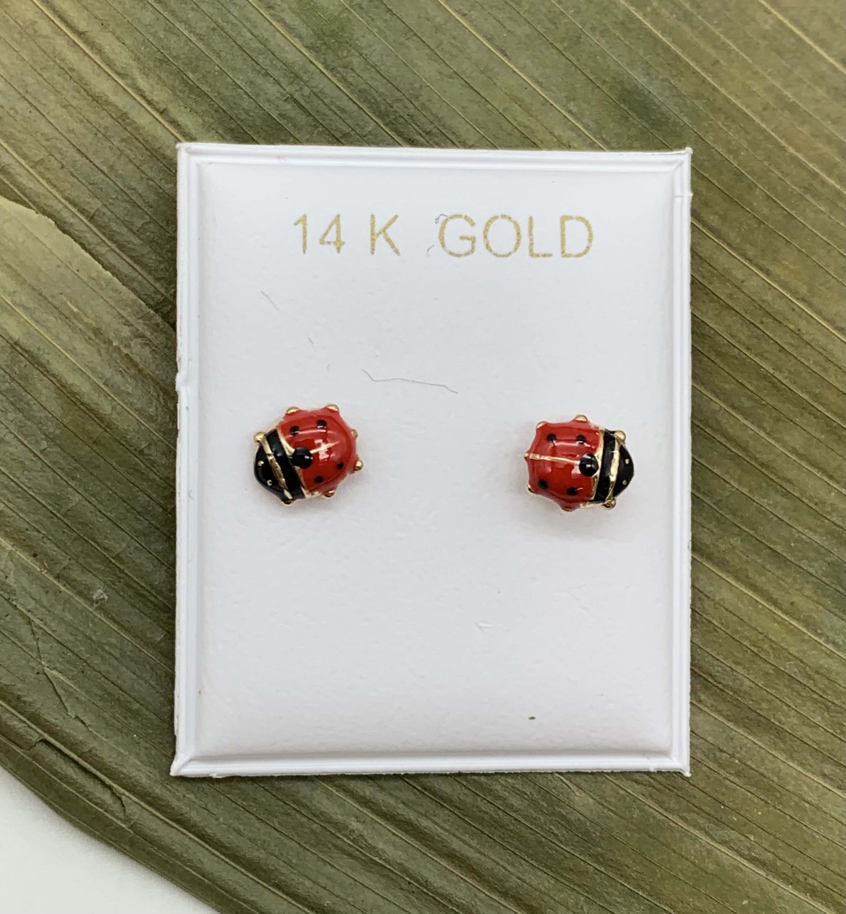 GOG Collection Earrings M&J-14KLADYBUG GOG Collection Earrings M&J-14KLADYBUG
