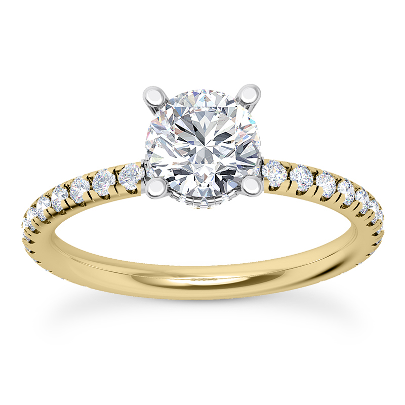 GOG Collection  Engagement Ring UNI-ENS2431-RD-A-14KY