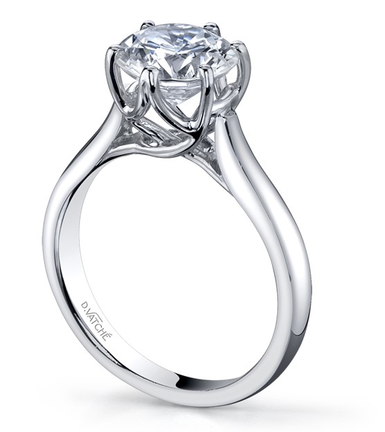 Vatche Royal Crown Engagement Ring Estate