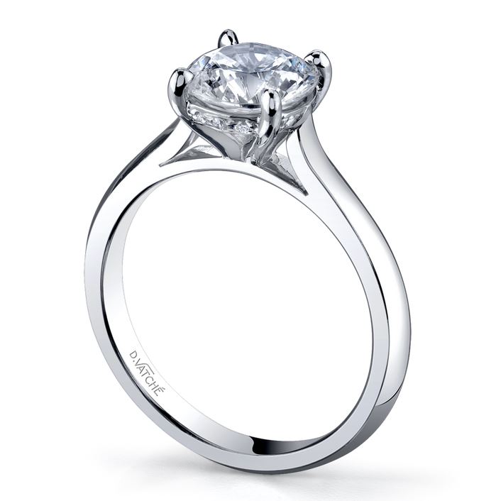 Shop the Vatche Engagement Ring Vatche 18K Solitaire Engagement Ring Good Old Gold