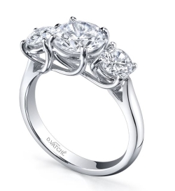 GOG Collection  Engagement Ring VAT-319XPRONG3STONE