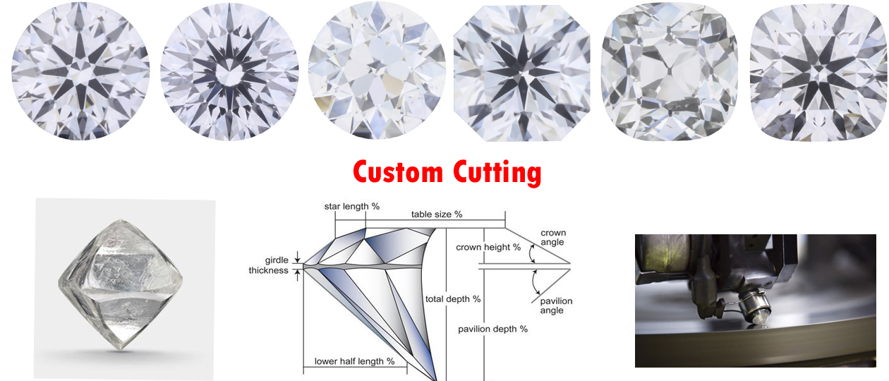 Custom Cutting a Diamond Image