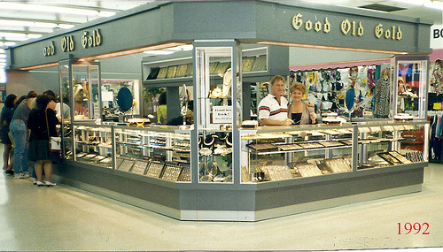 John & Helen in the Busy Bee Mall. 1992