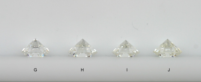 A Comparison of Near Colorless Diamonds